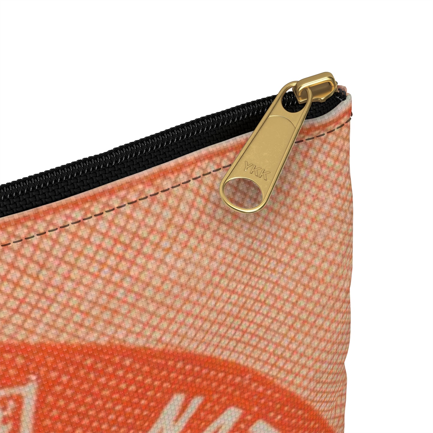 Frimärke ur Gösta Bodmans filatelistiska motivsamling, påbörjad 1950.Frimärke från Nations Unies 1958. Motiv av F. N.- märket. Large Organizer Pouch with Black Zipper