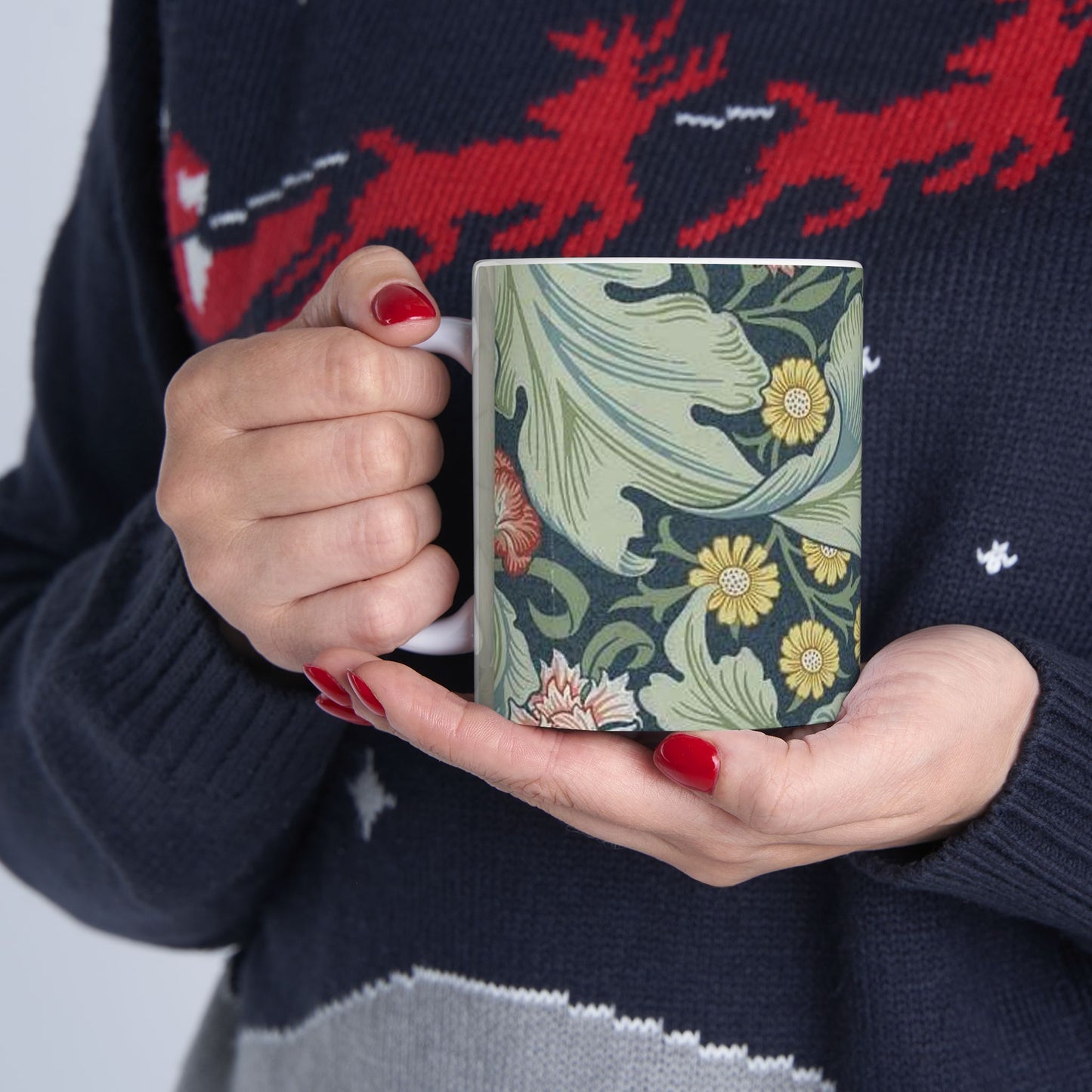 Brooklyn Museum - Wallpaper Sample Book 1 - William Morris and Company - page033 Beautiful Novelty Ceramic Coffee Mug 11oz