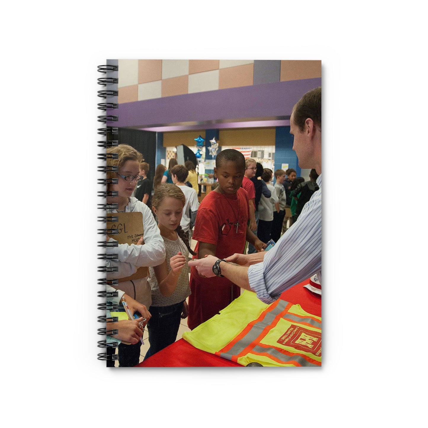 John Nevels, a structural engineer with the Engineering Spiral Bound Ruled Notebook with Printed Cover