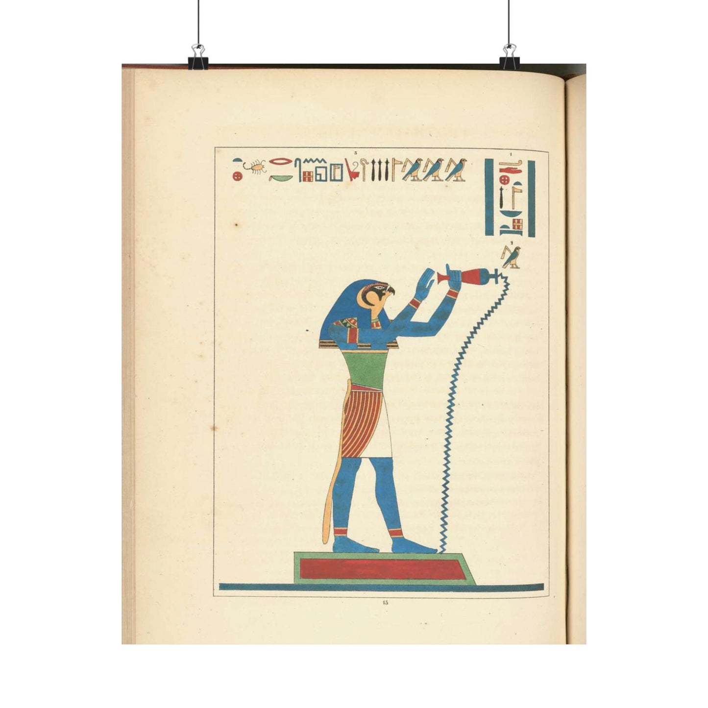Thoth Trismégiste, le premier Hermès, Hermès Trismégiste. High Quality Matte Wall Art Poster for Home, Office, Classroom