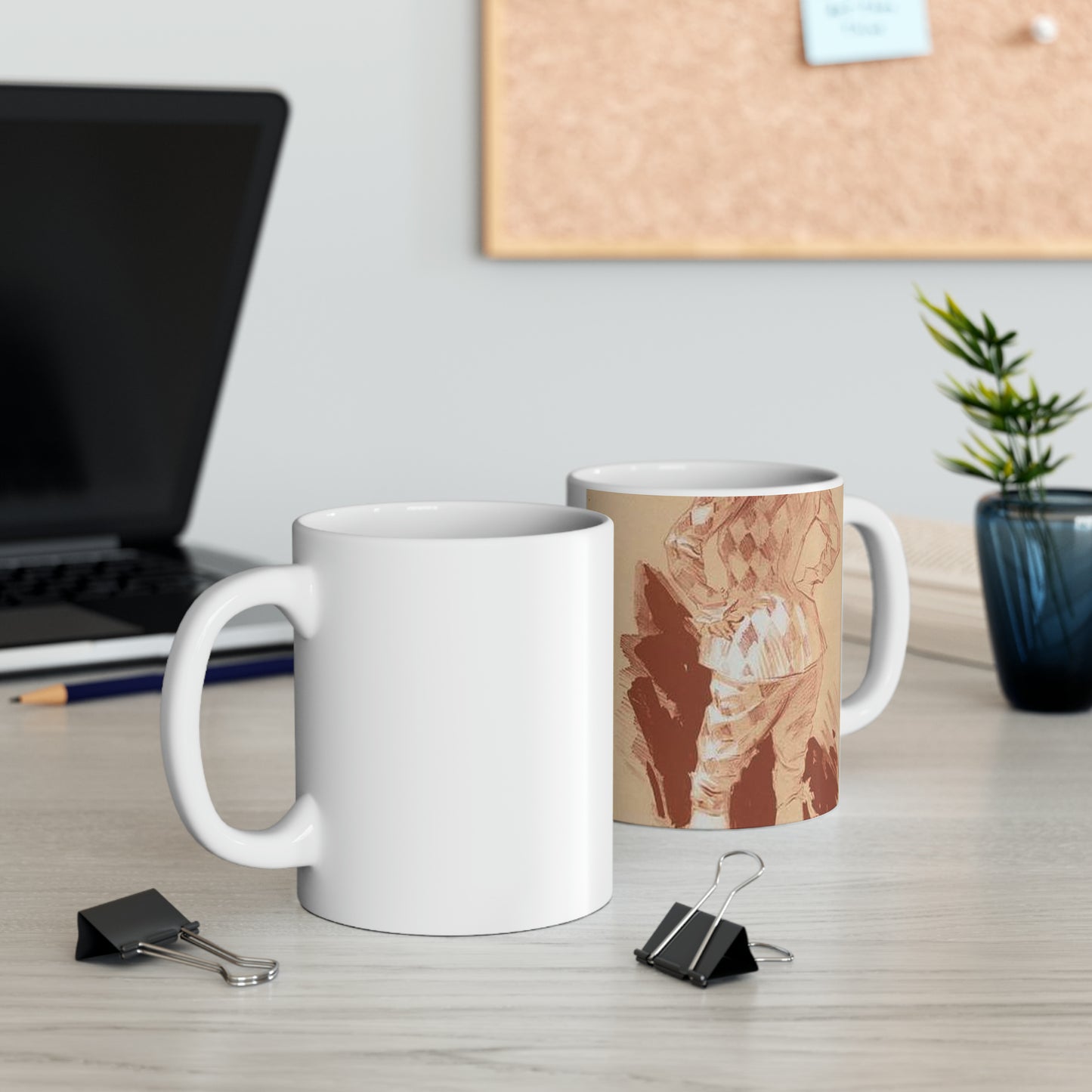 Dessin original pour la couverture des Maîtres de l'Affiche. Beautiful Novelty Ceramic Coffee Mug 11oz