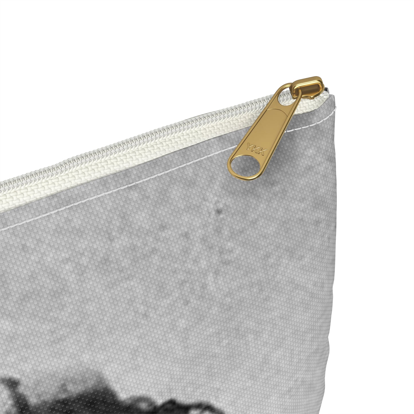 FannyBullockWorkmanVotesWomen - A woman standing in the snow holding a sign Large Organizer Pouch with Black Zipper