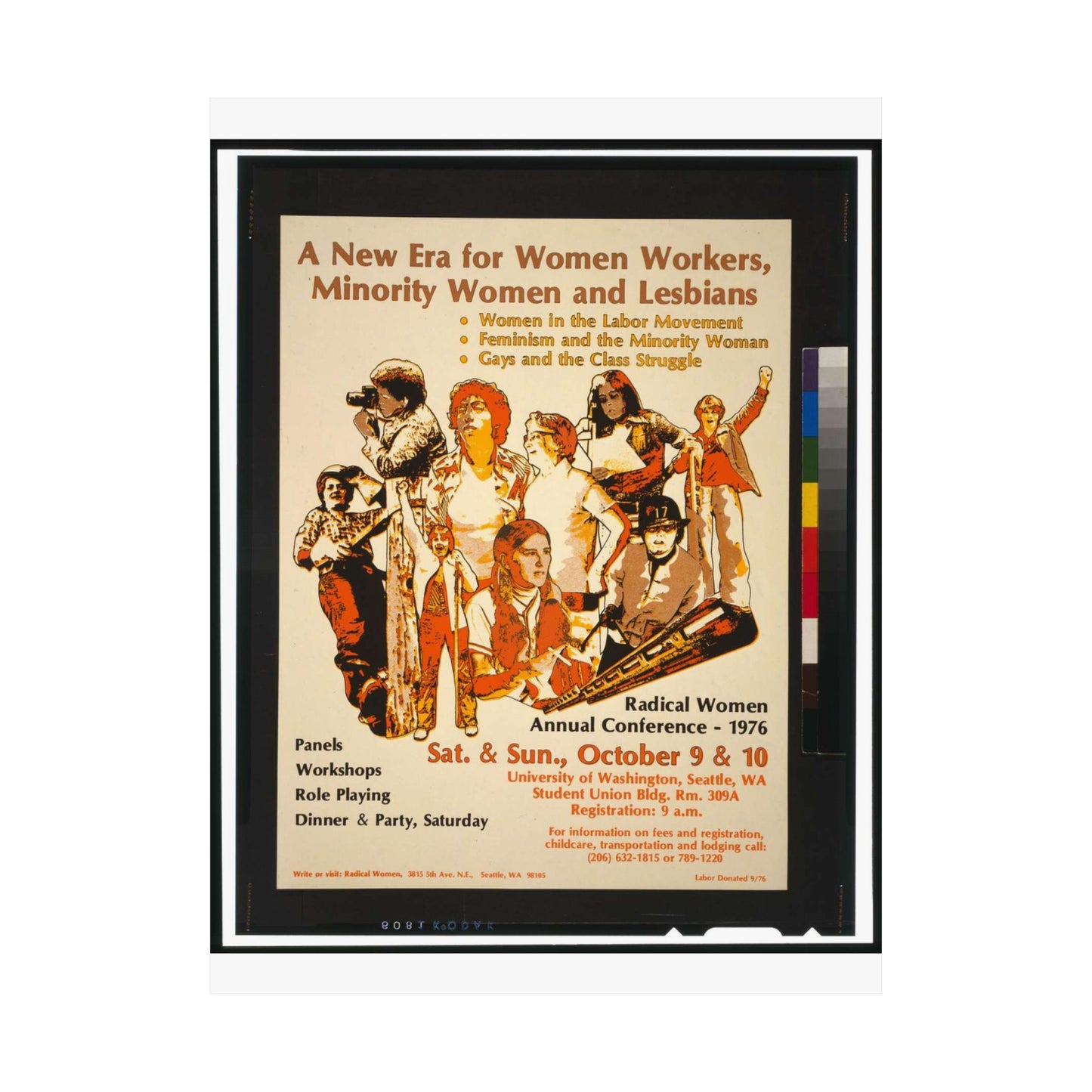 A new era for women workers, minority women and lesbians High Quality Matte Wall Art Poster for Home, Office, Classroom