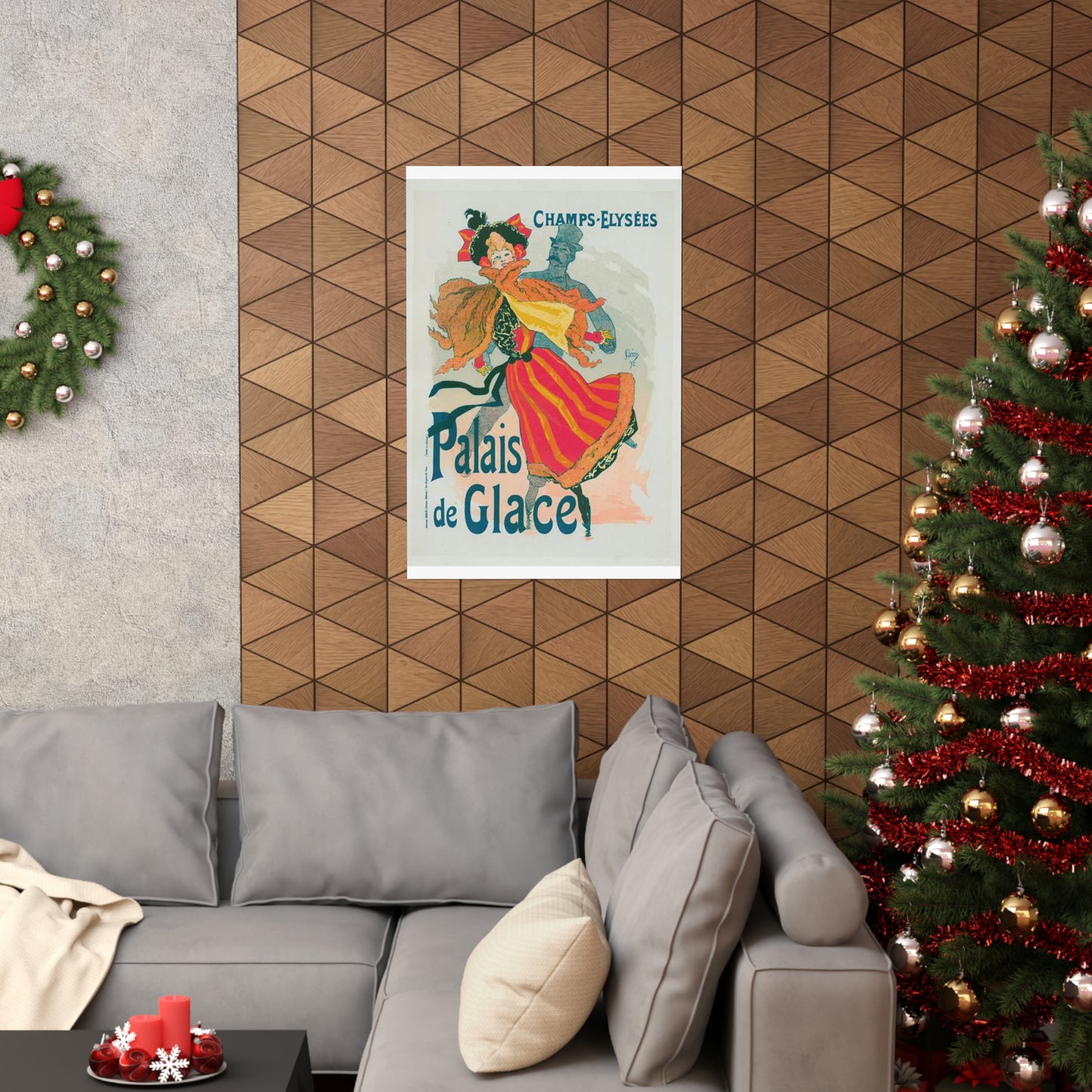 Nouvelle affiche pour le "Palais de Glace". High Quality Matte Wall Art Poster for Home, Office, Classroom