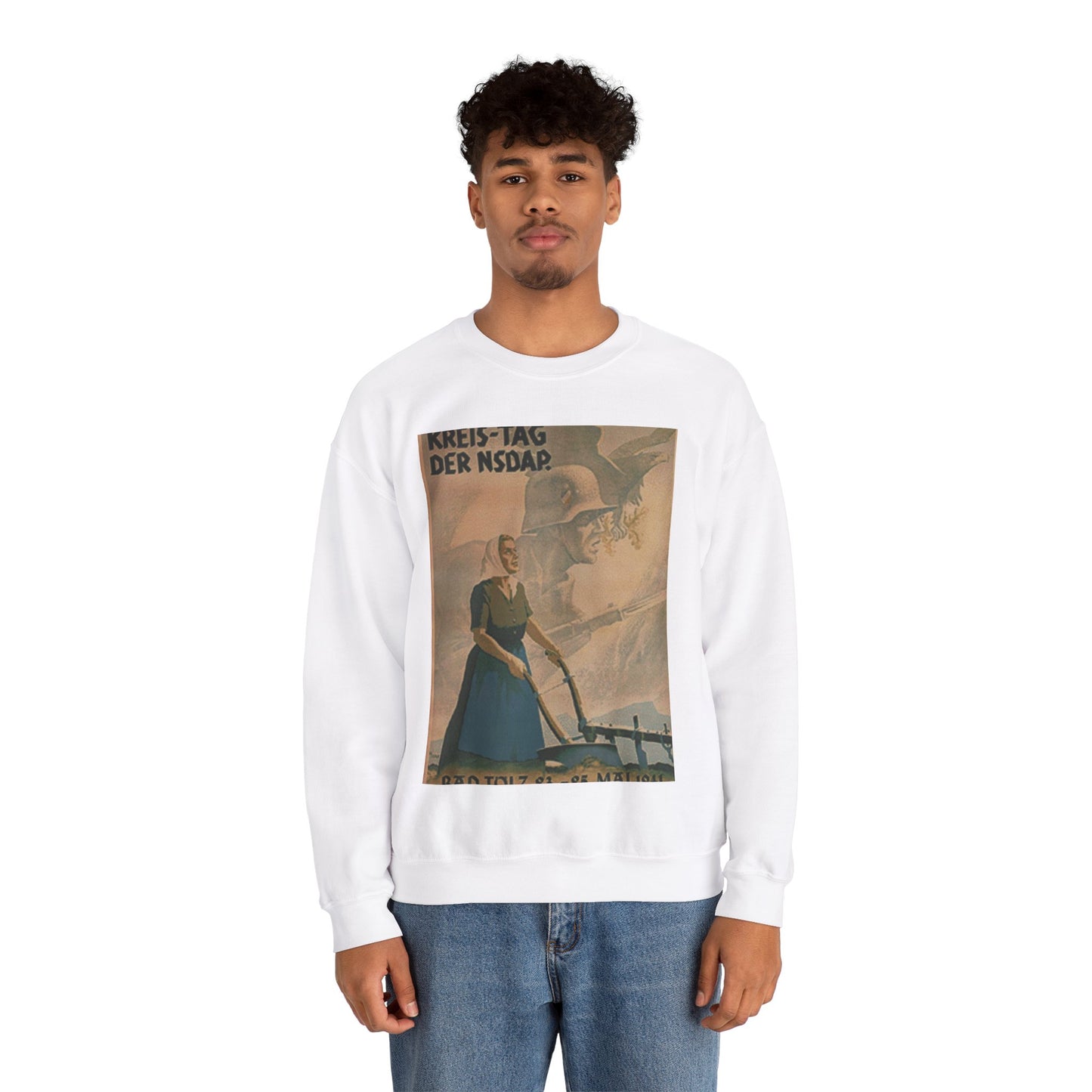 Kreis-Tag der NSDAP - Bad Tölz, 23.- 25. Mai 1941 White Heavy Blend Adult Crew Neck SweatShirt