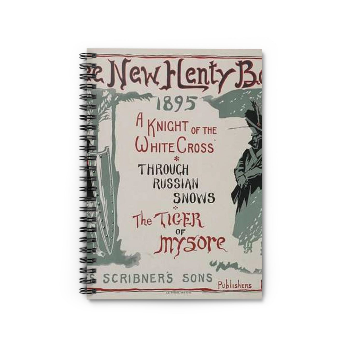 Three new Henty books., Art Nouveau Poster Spiral Bound Ruled Notebook with Printed Cover