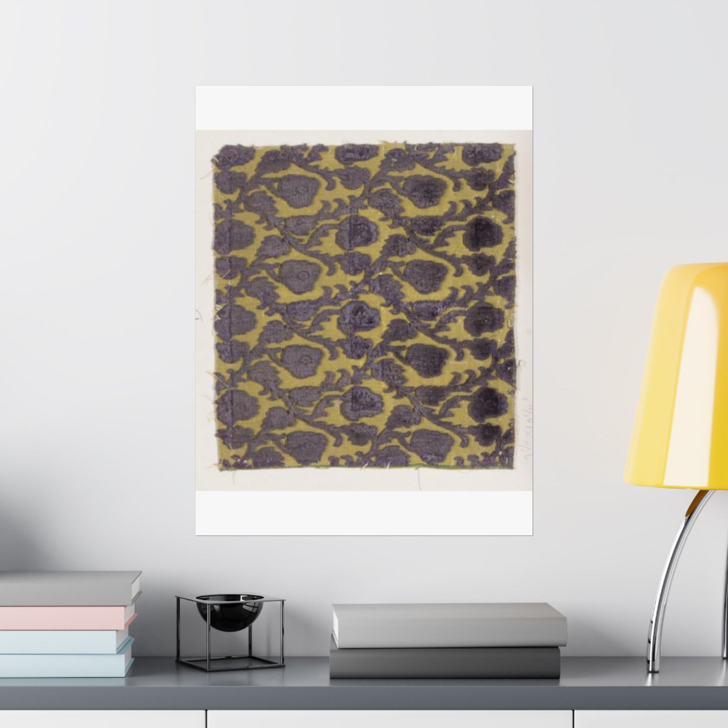 Fragment, 15th century - Public domain dedication museum photo High Quality Matte Wall Art Poster for Home, Office, Classroom