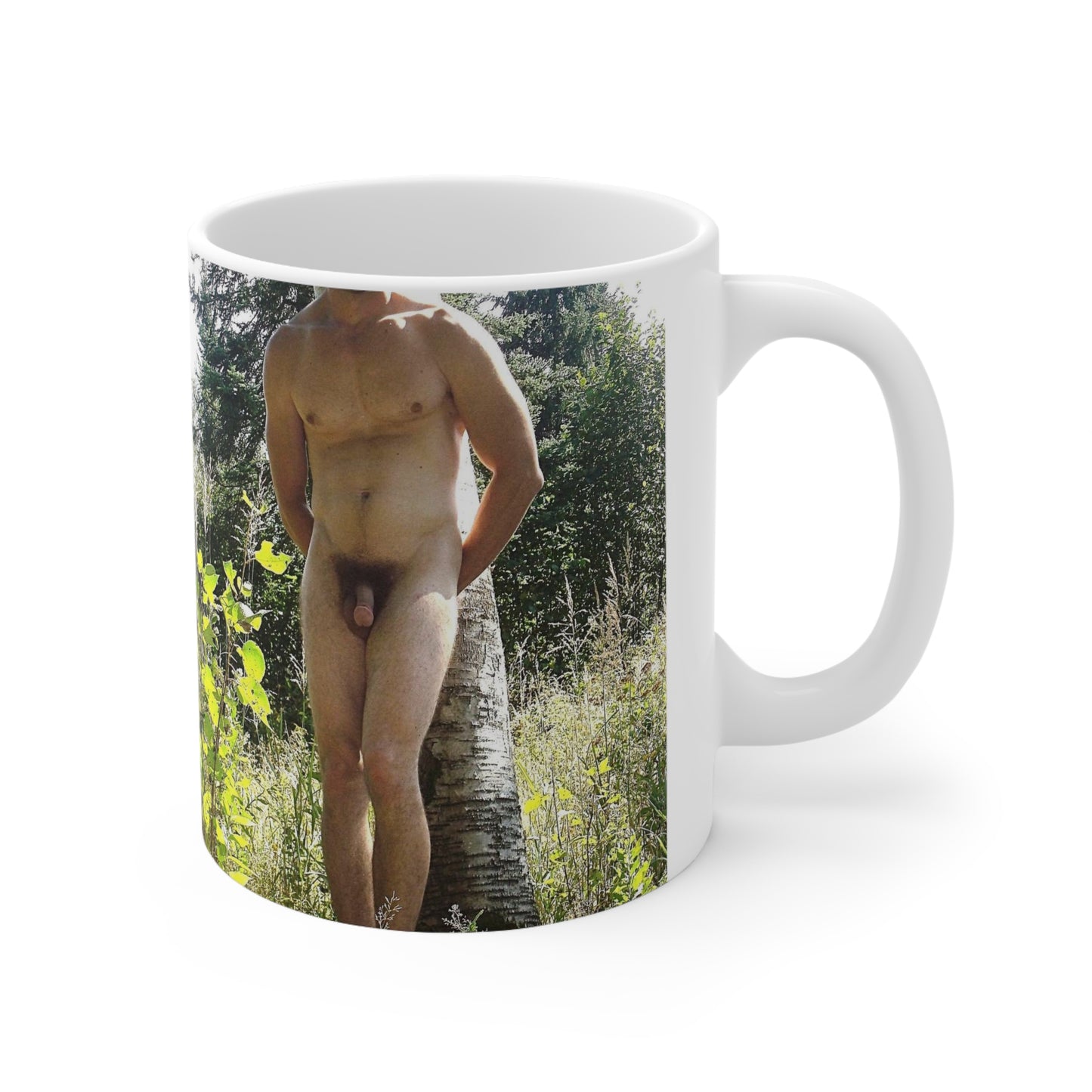 Naturist in summer 1988 Beautiful Novelty Ceramic Coffee Mug 11oz