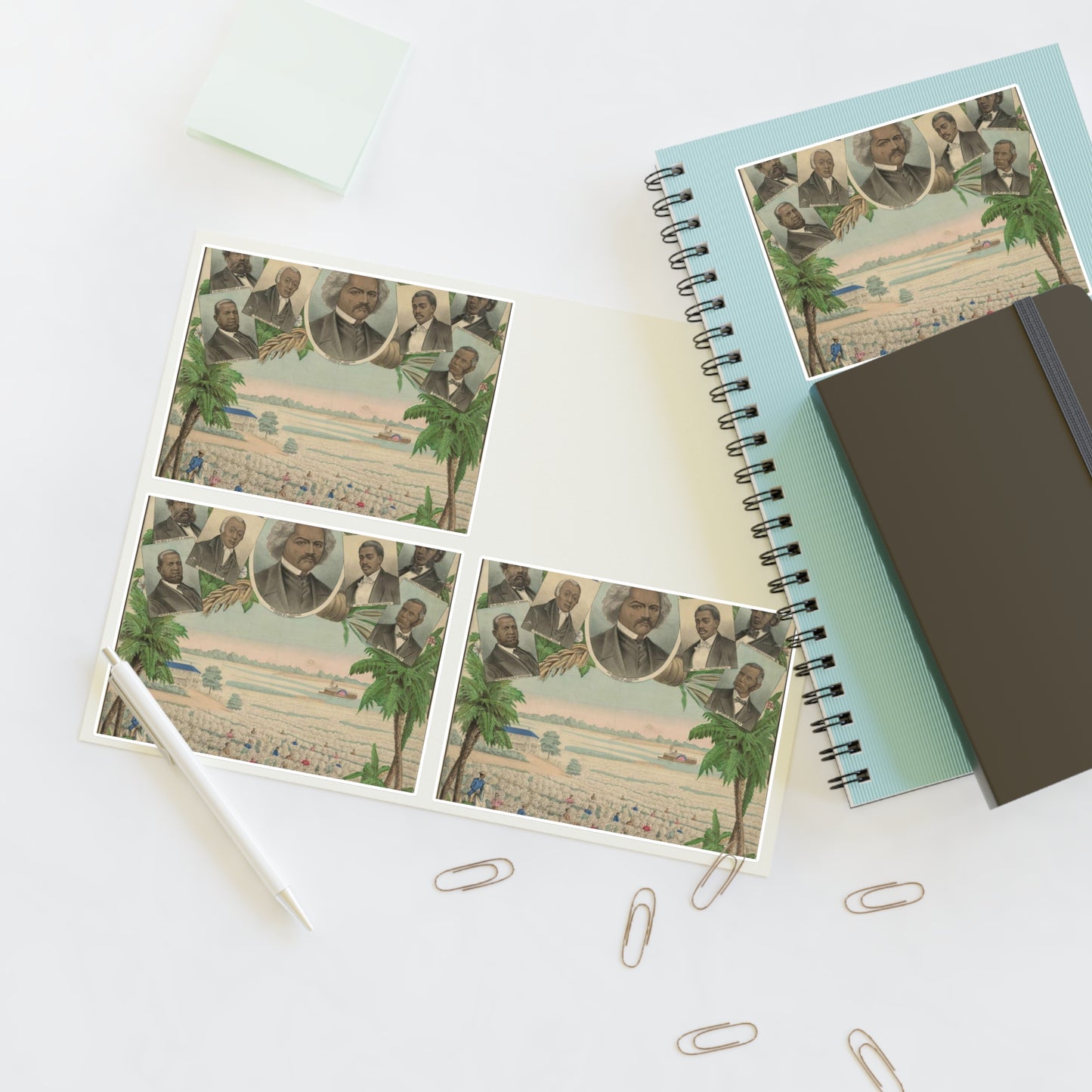 From the plantation to the Senate Laminated UV Protective Vinyl Stickers