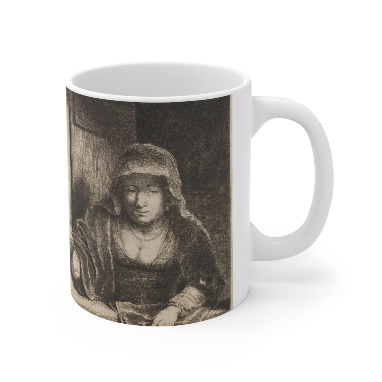 Woman with a Pear, Ferdinand Bol Beautiful Novelty Ceramic Coffee Mug 11oz