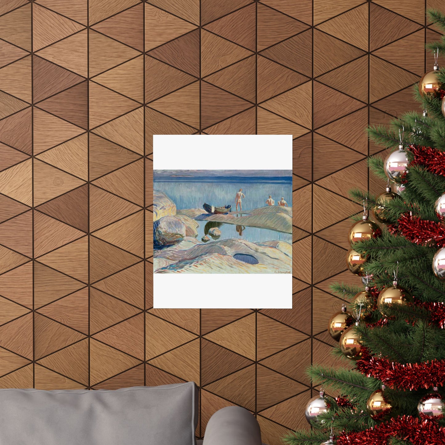 Väinö Blomstedt - Archipelago View High Quality Matte Wall Art Poster for Home, Office, Classroom