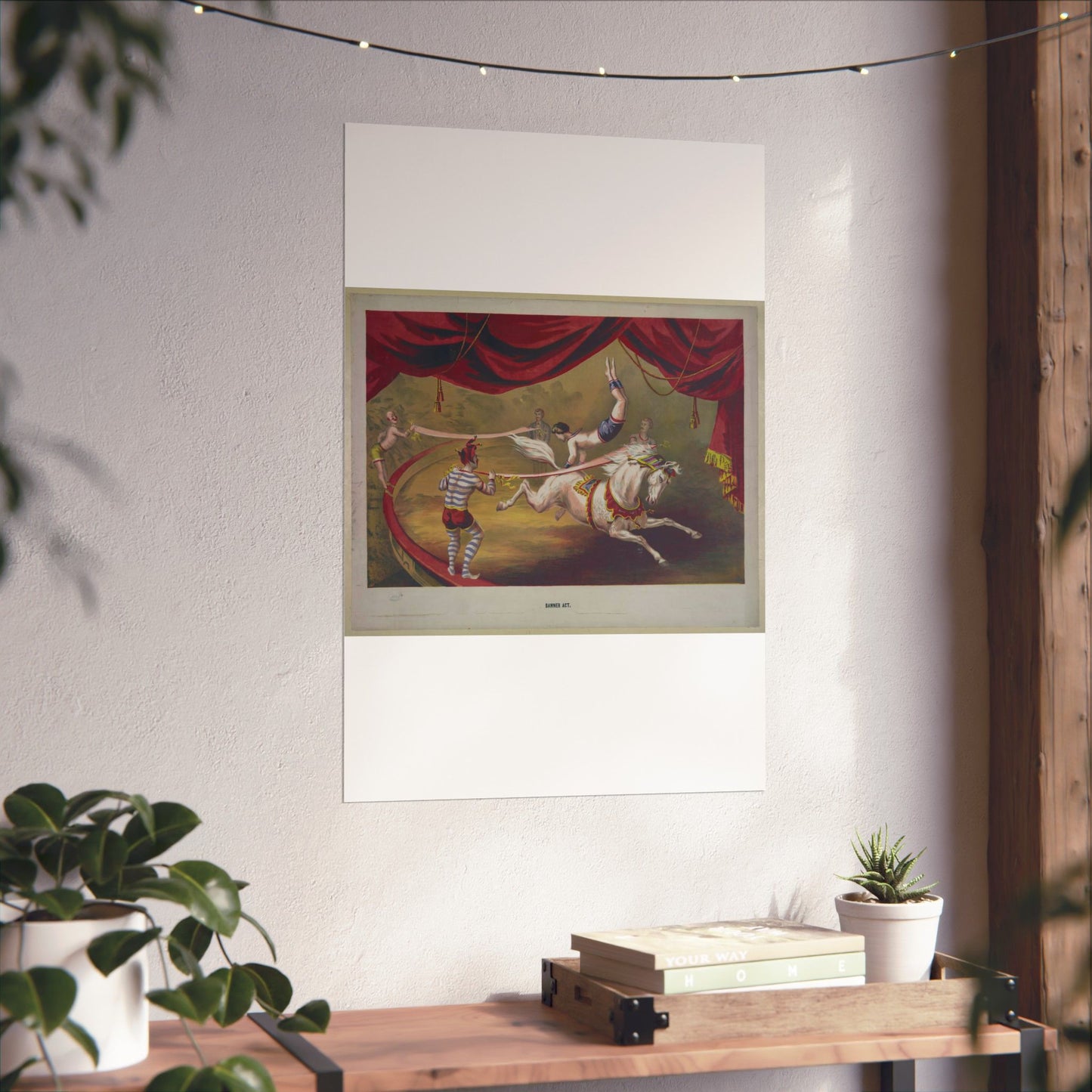 Banner act - Print, Library of Congress collection High Quality Matte Wall Art Poster for Home, Office, Classroom