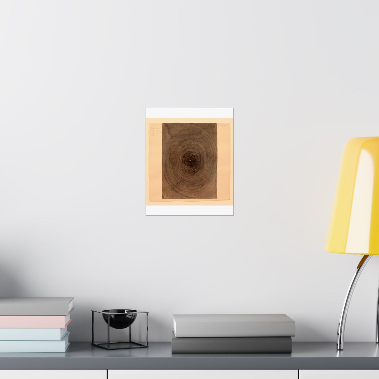 Hilma af Klint - 1916 - No 1 From The Parsifal Series High Quality Matte Wall Art Poster for Home, Office, Classroom