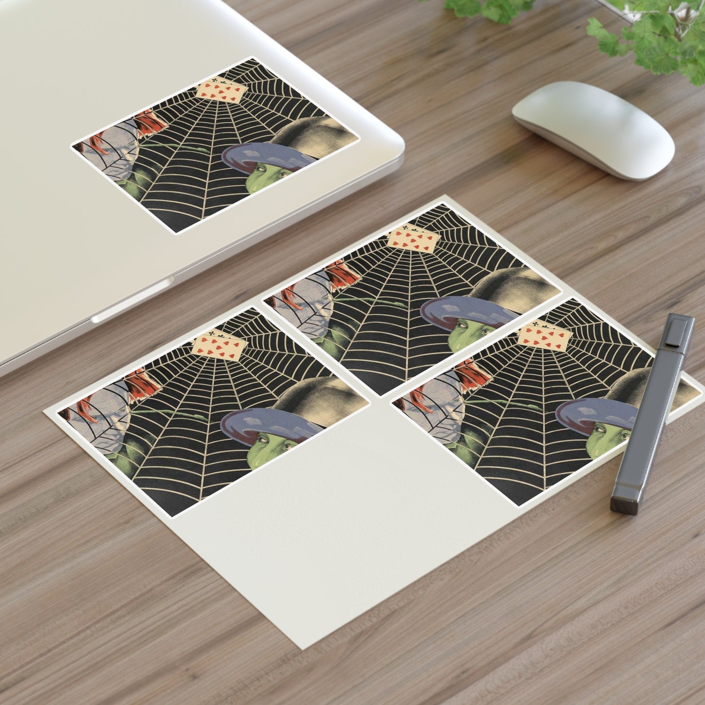 Плакат к фильму «В трясине» - Art Deco public domain image Laminated UV Protective Vinyl Stickers