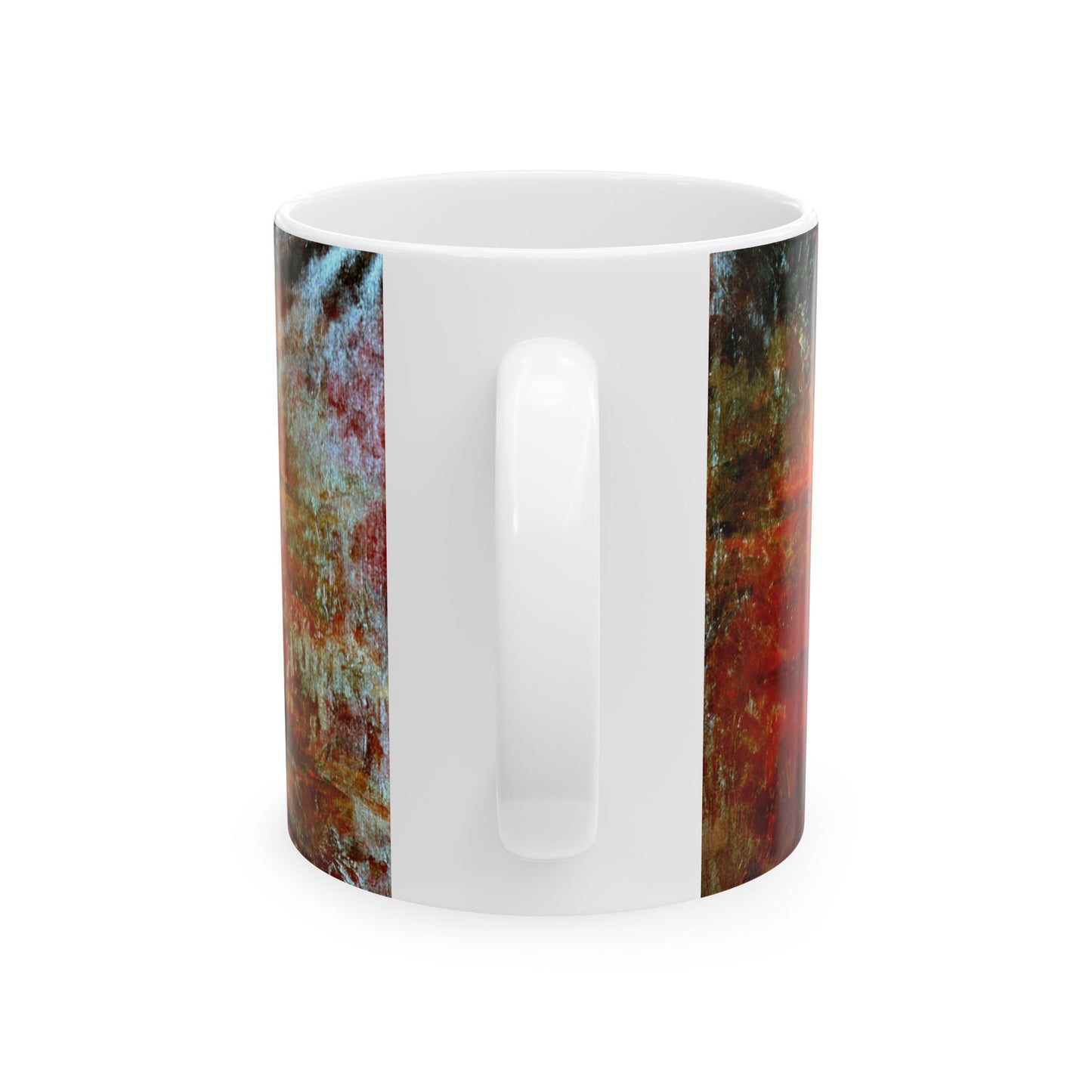 Artwork: "Man/Ready" Vietnam. Artist: Paul MAC Wiliams. Catalog Number: 1.141.87 Beautiful Novelty Ceramic Coffee Mug 11oz