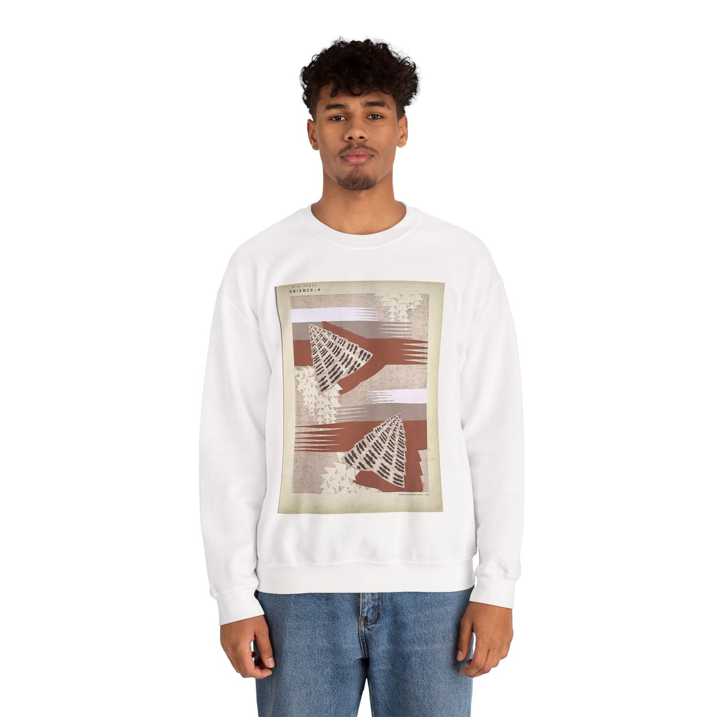 Prismes - EA Séguy - 1933 - page 11 White Heavy Blend Adult Crew Neck SweatShirt