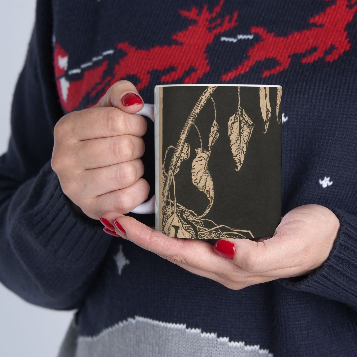 Catalogus omslag voor de van Gogh tentoonstelling 1893 Beautiful Novelty Ceramic Coffee Mug 11oz