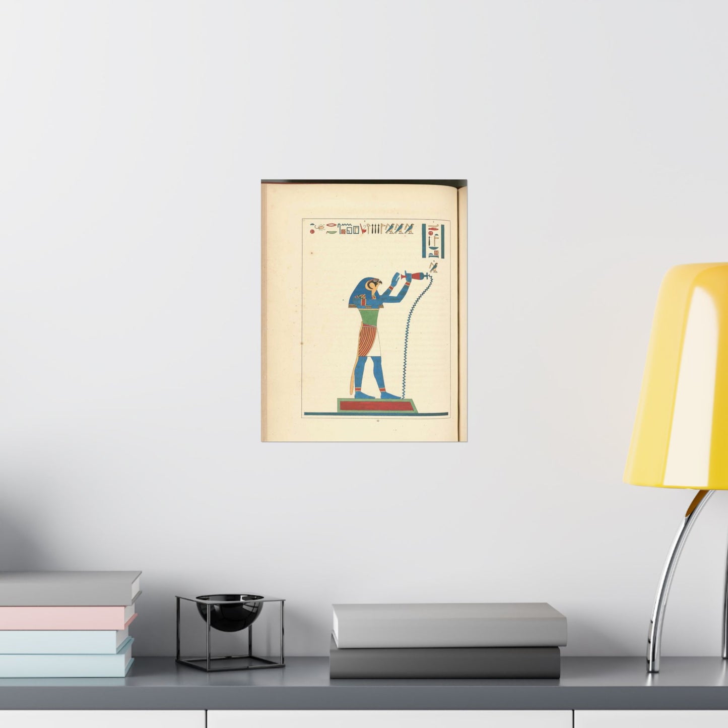 Thoth Trismégiste, le premier Hermès, Hermès Trismégiste. High Quality Matte Wall Art Poster for Home, Office, Classroom