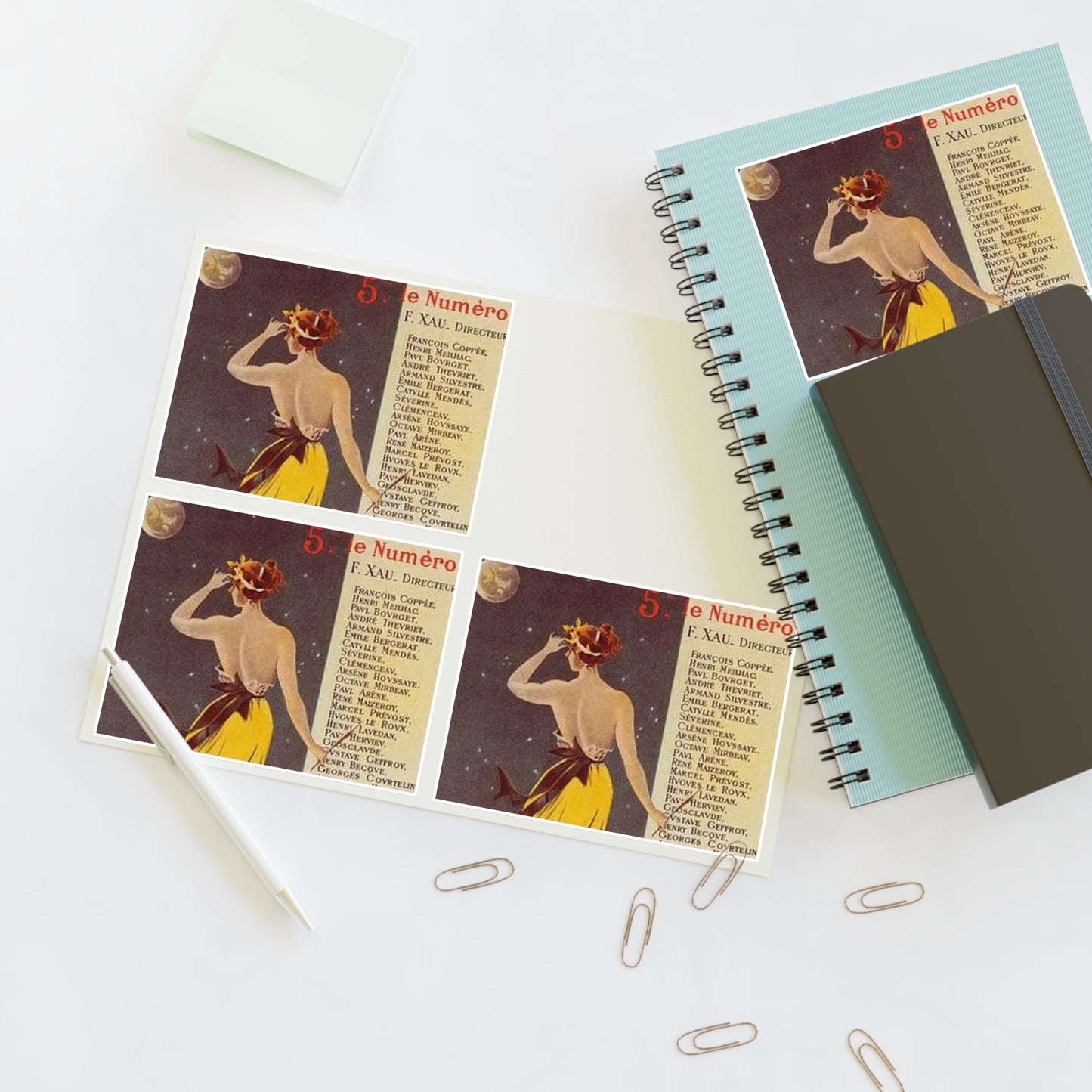Affiche pour annoncer la publication de "Rome" dans Le Journal. Laminated UV Protective Vinyl Stickers
