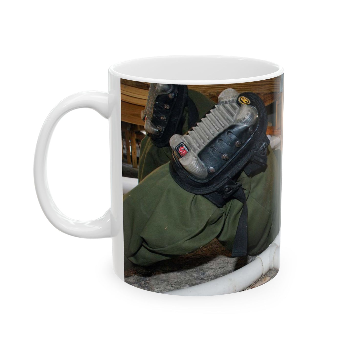 Air Force Staff Sgt. Sean Swiatocha, a structures sergeant Beautiful Novelty Ceramic Coffee Mug 11oz