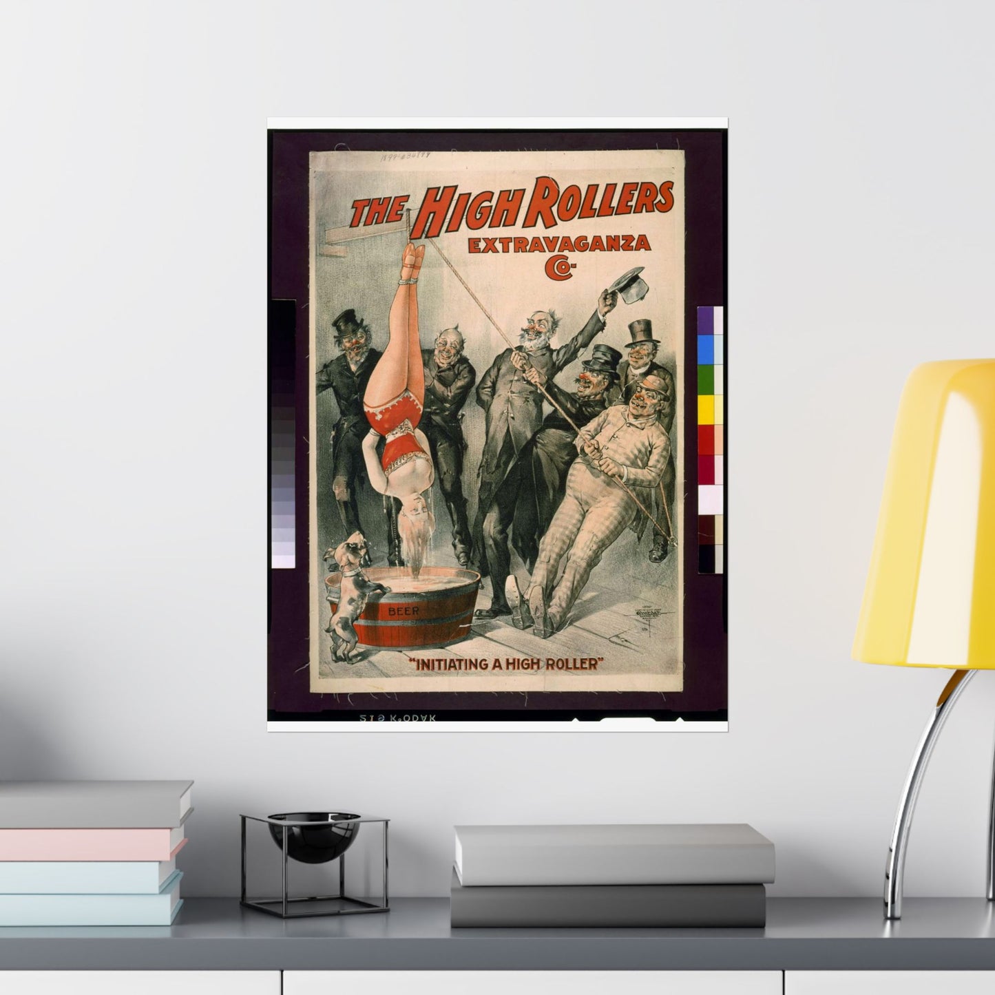 The High Rollers Extravaganza Co. High Quality Matte Wall Art Poster for Home, Office, Classroom