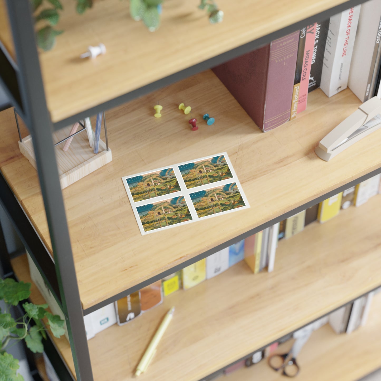 Our emblematic mystic light of masonry Laminated UV Protective Vinyl Stickers