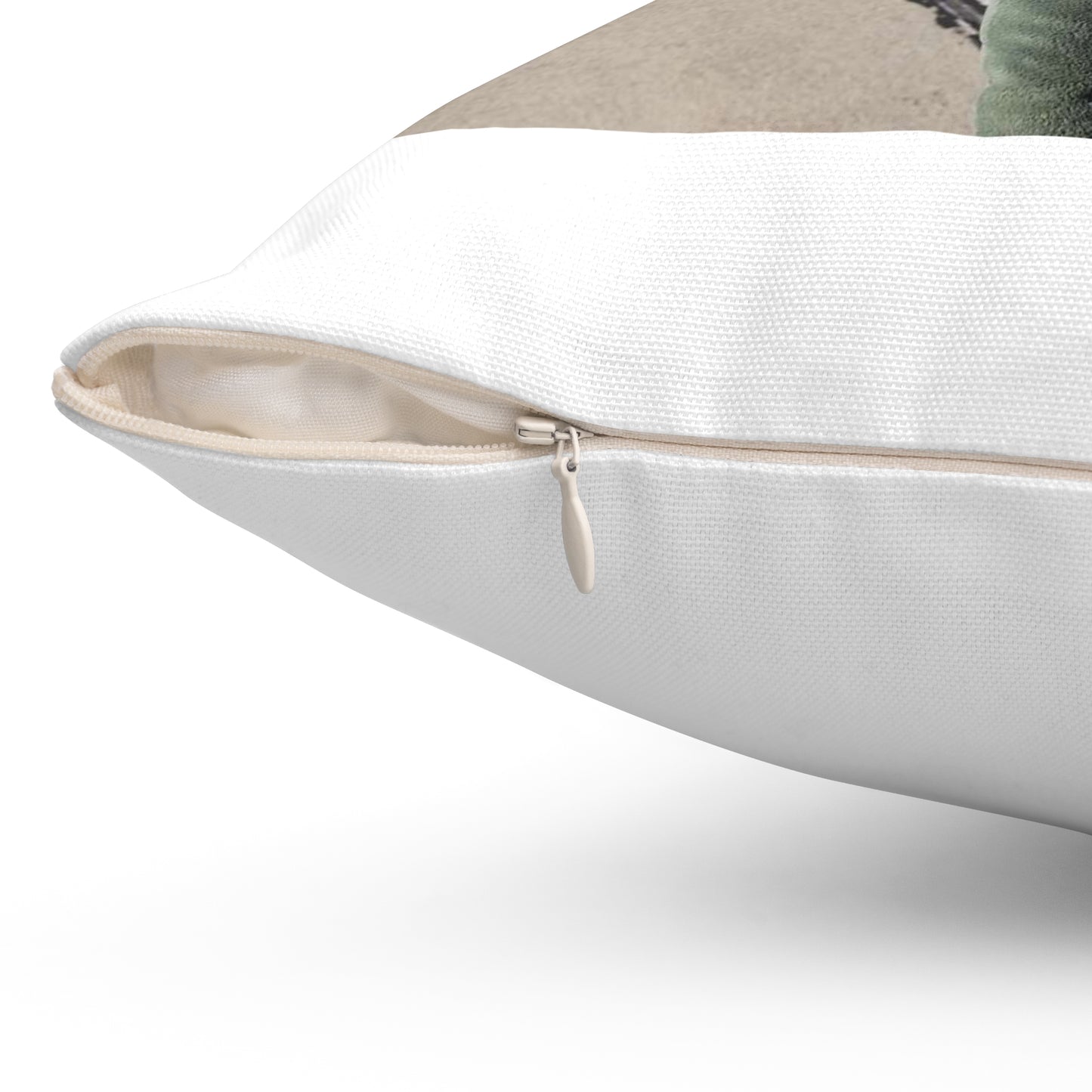 Tech. Sgt. Lance Stevens, a members of the 124th Fighter Decorative Accent Square Pillow