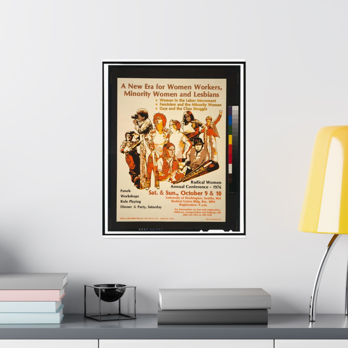 A new era for women workers, minority women and lesbians High Quality Matte Wall Art Poster for Home, Office, Classroom