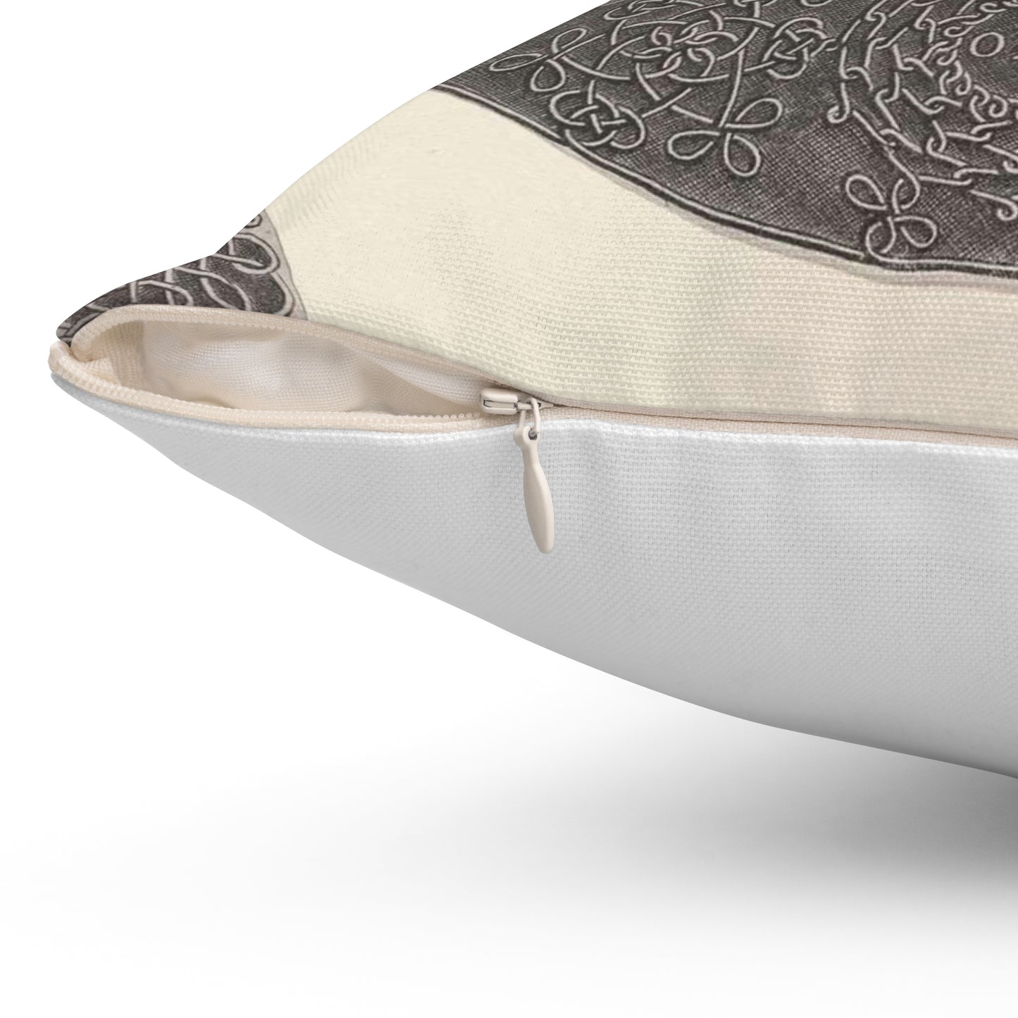 Leonardo da Vinci - Fourth Knot Decorative Accent Square Pillow