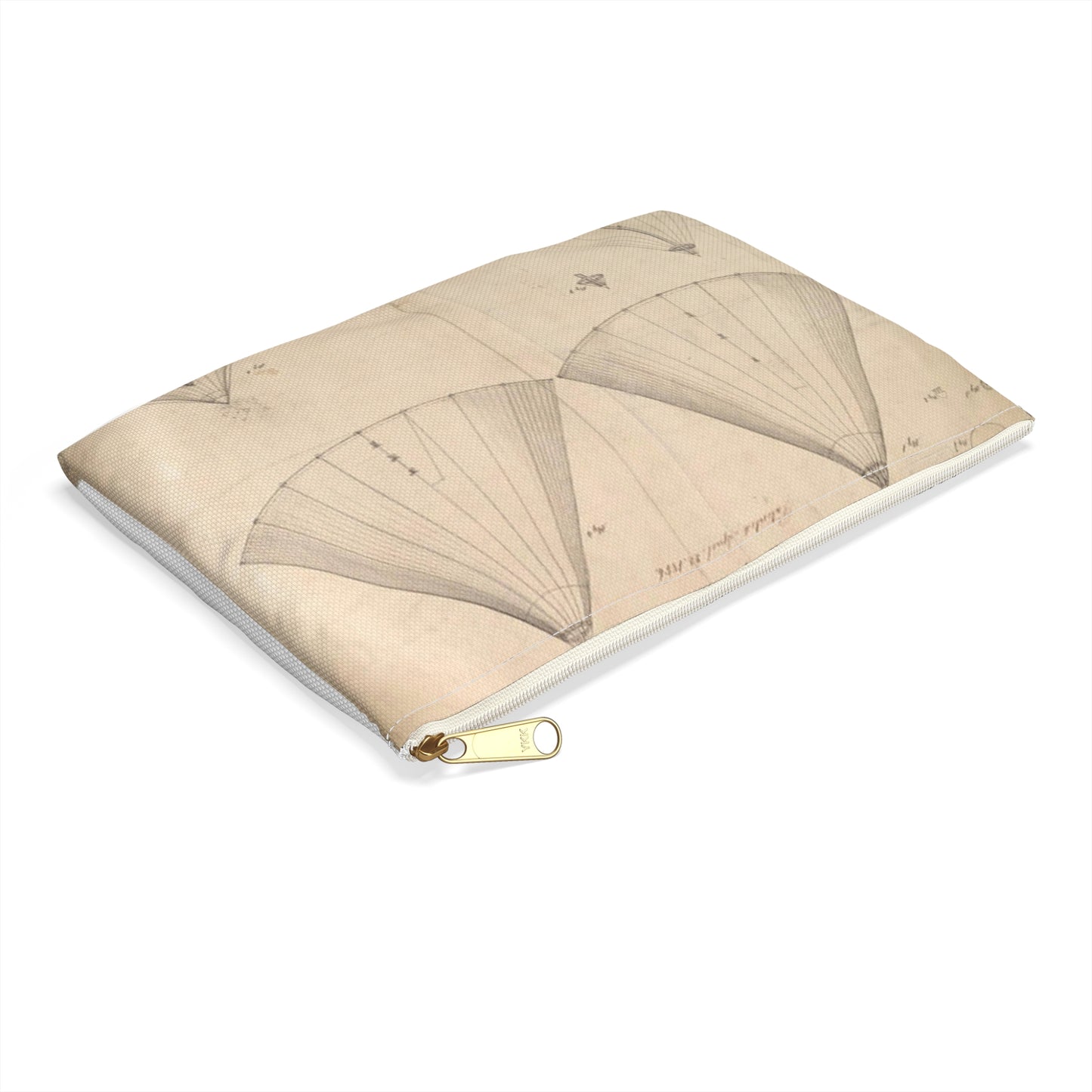 Patent drawing - Drawing of Improvement in Tents Public domain image Large Organizer Pouch with Black Zipper