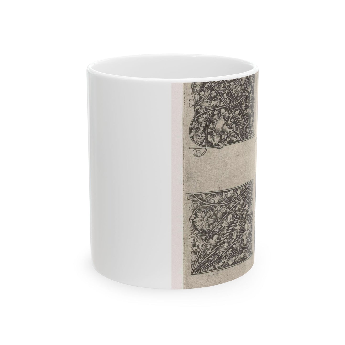 Israhel van Meckenem the Younger - Hoofdletters X, Y, Z en T Beautiful Novelty Ceramic Coffee Mug 11oz
