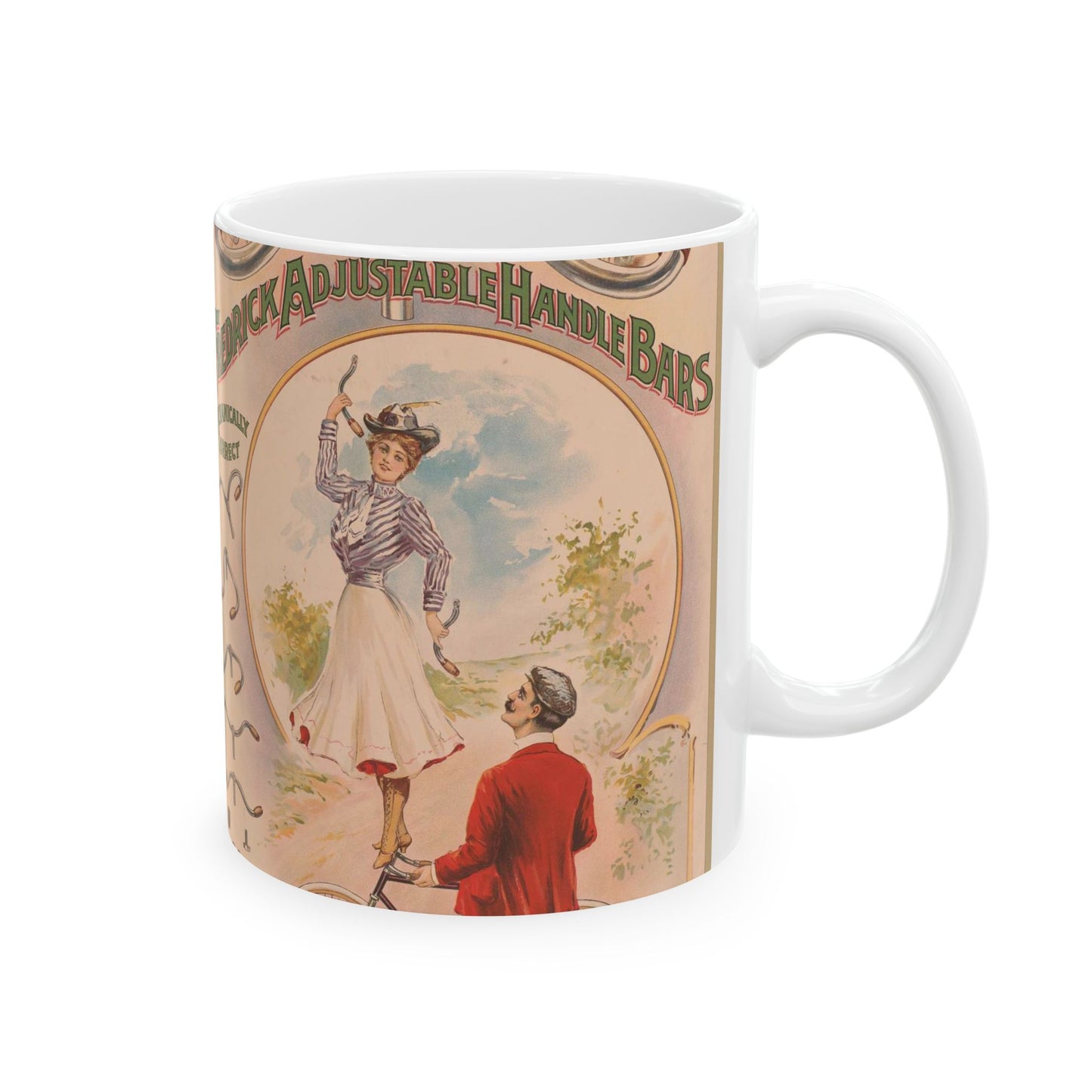Frederick adjustable handle bars, mechanically correct, beauty and strength LCCN2003688779 Beautiful Novelty Ceramic Coffee Mug 11oz