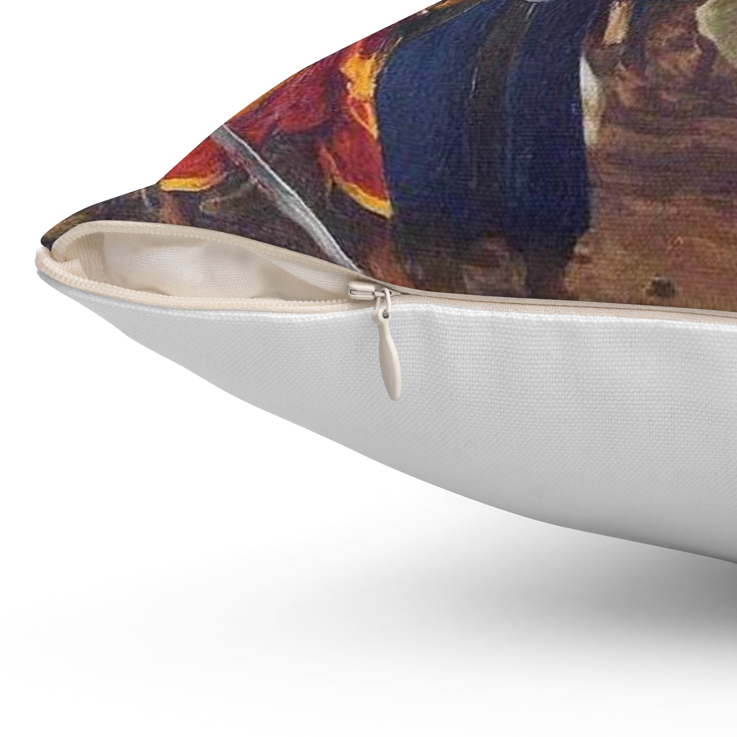 Zonaro GatesofConst - Public domain scan of drawing Decorative Accent Square Pillow