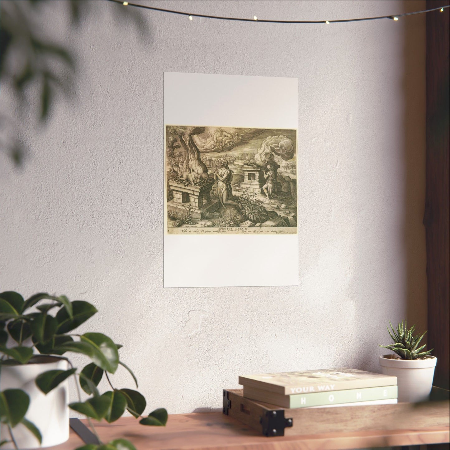 Offer van Abel: de gave van godsdienstigheid High Quality Matte Wall Art Poster for Home, Office, Classroom