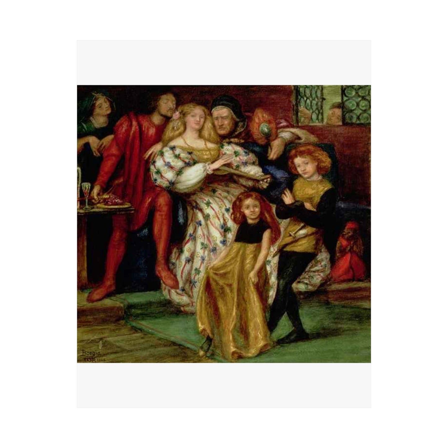 Picryl description: Public domain image of renaissance painting, 15th-16th century, free to use, no copyright restrictions High Quality Matte Wall Art Poster for Home, Office, Classroom