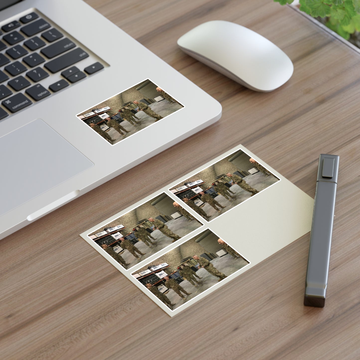 Maj. Gen. John P. Sullivan, commanding general of the Laminated UV Protective Vinyl Stickers