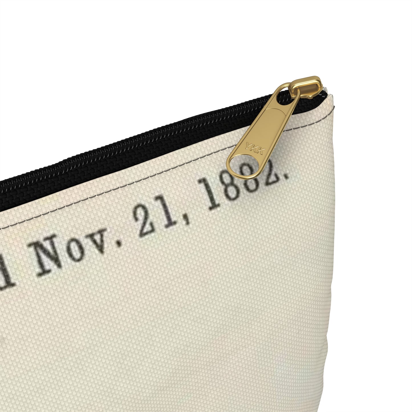 Patent drawing - for P. Plant's Cork Swimming Suit Public domain image Large Organizer Pouch with Black Zipper
