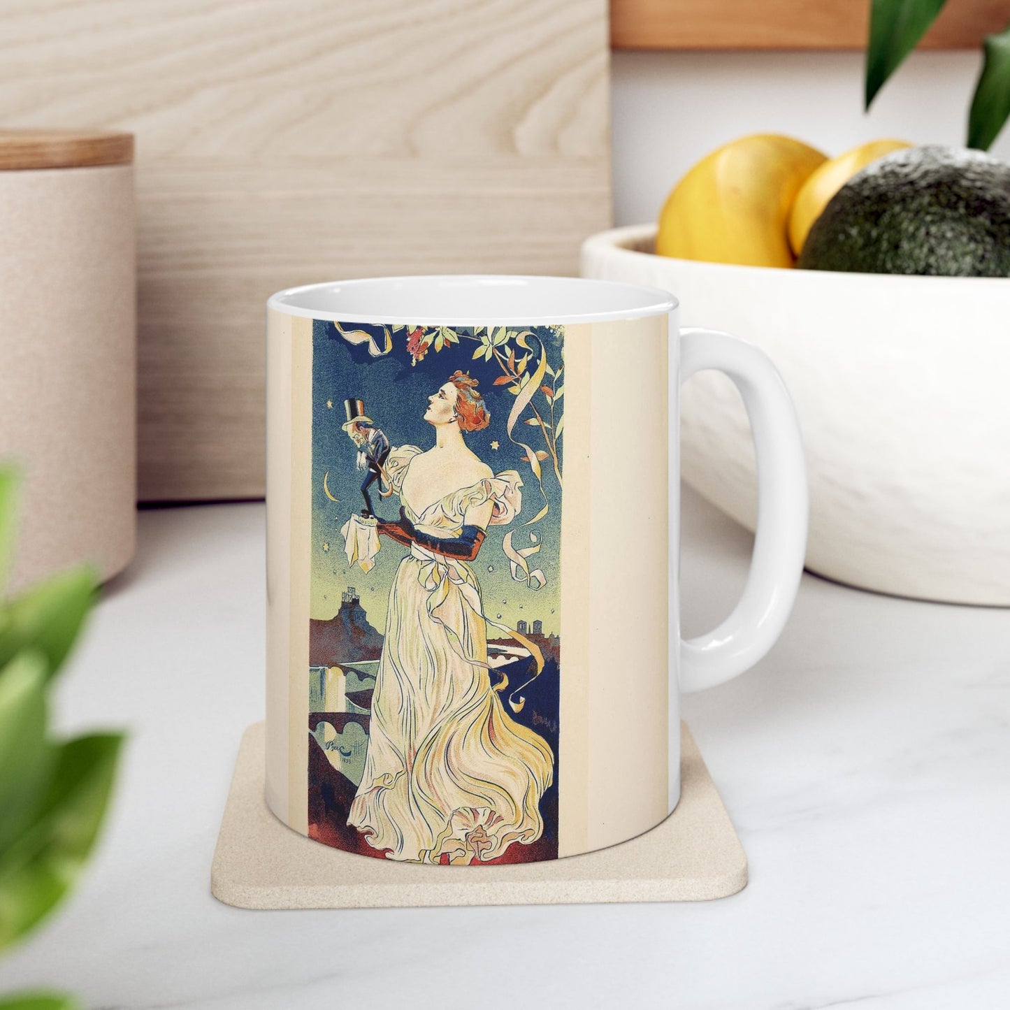 Maîtres de l'affiche V 1 - Pl 19 - Ferdinand Bac Beautiful Novelty Ceramic Coffee Mug 11oz