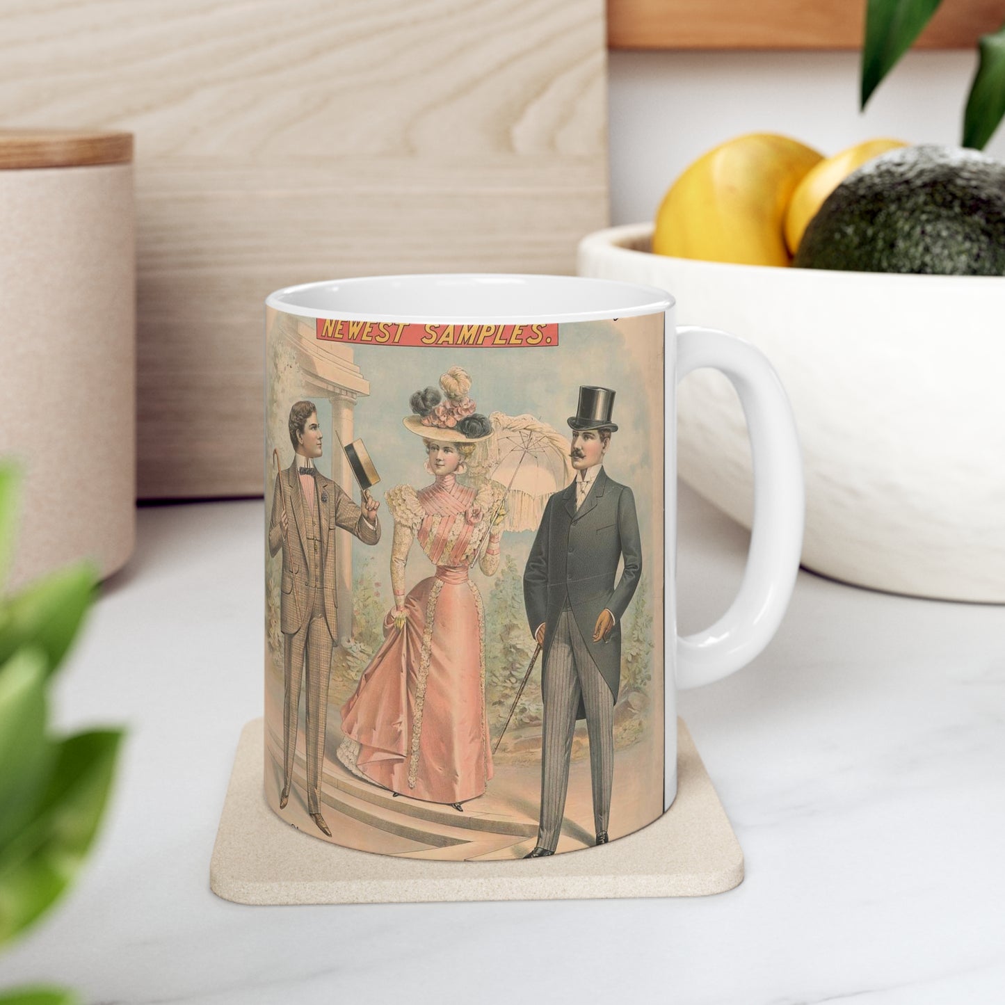 Just received, M. Born & Company's newest samples, order one of their suits, and be in style, you need not take it, if it does not please you Beautiful Novelty Ceramic Coffee Mug 11oz