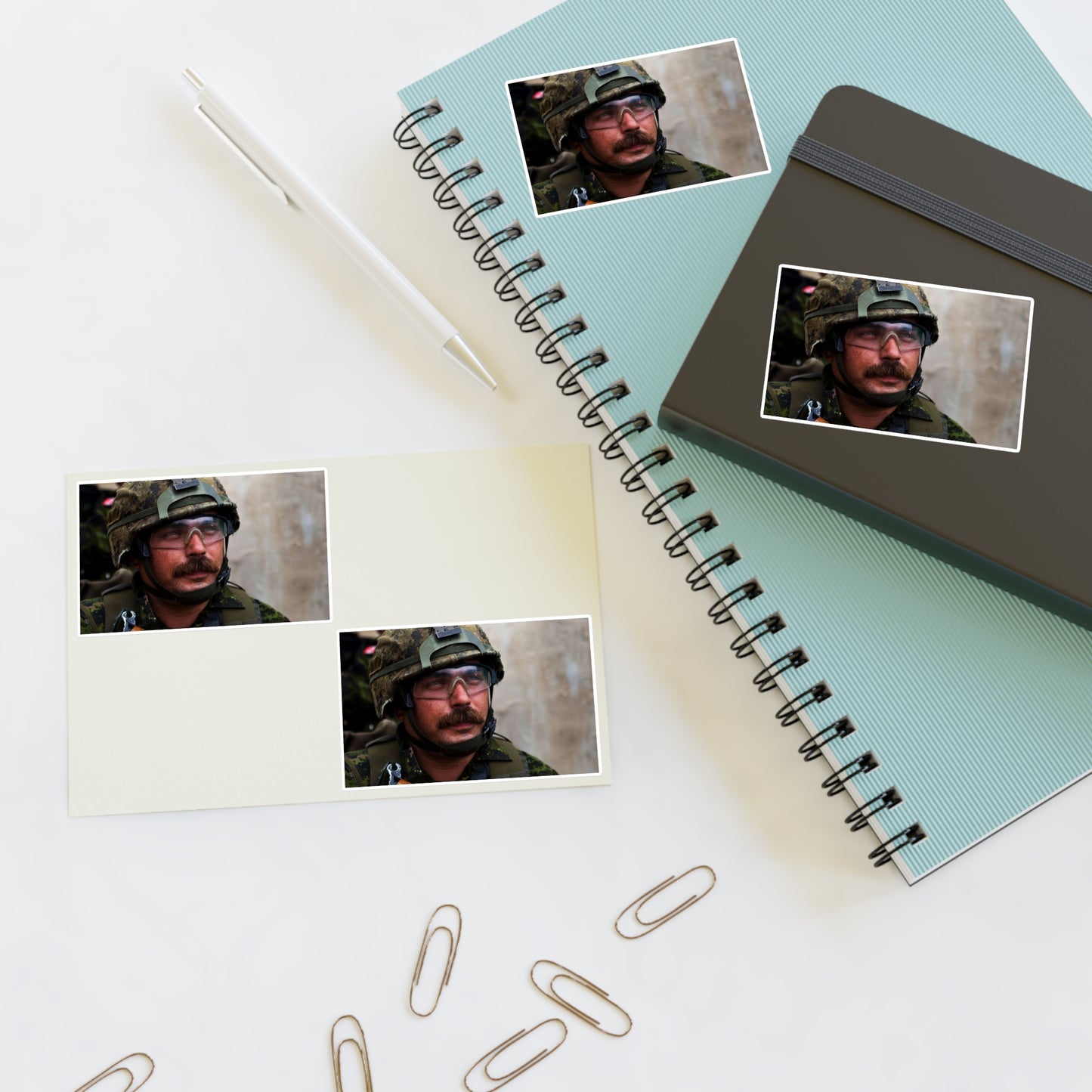 Cpl. Dean Disotell, a heavy-machine gunner with Company Laminated UV Protective Vinyl Stickers