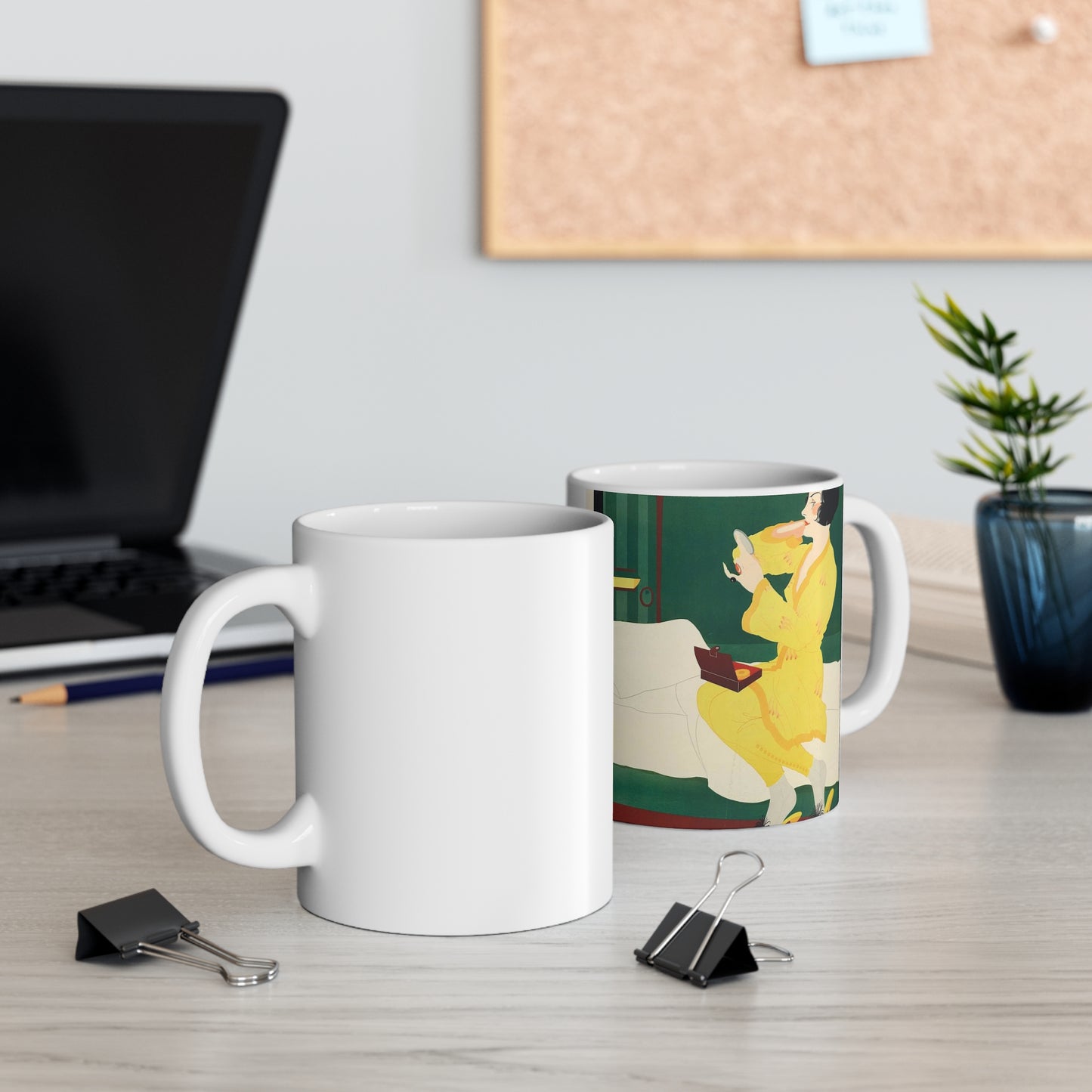 Poster-Mitropa-Schlafwagen-Zabel-b Beautiful Novelty Ceramic Coffee Mug 11oz