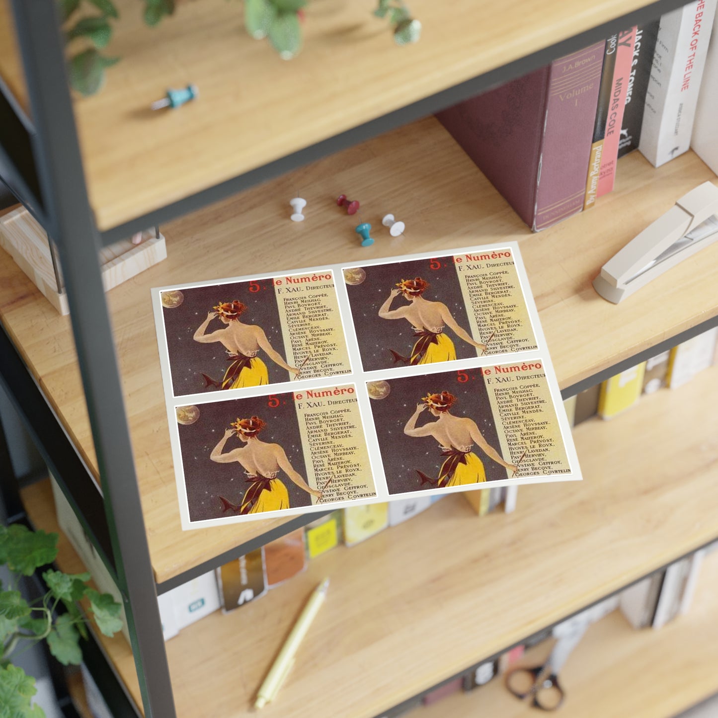 Affiche pour annoncer la publication de "Rome" dans Le Journal. Laminated UV Protective Vinyl Stickers