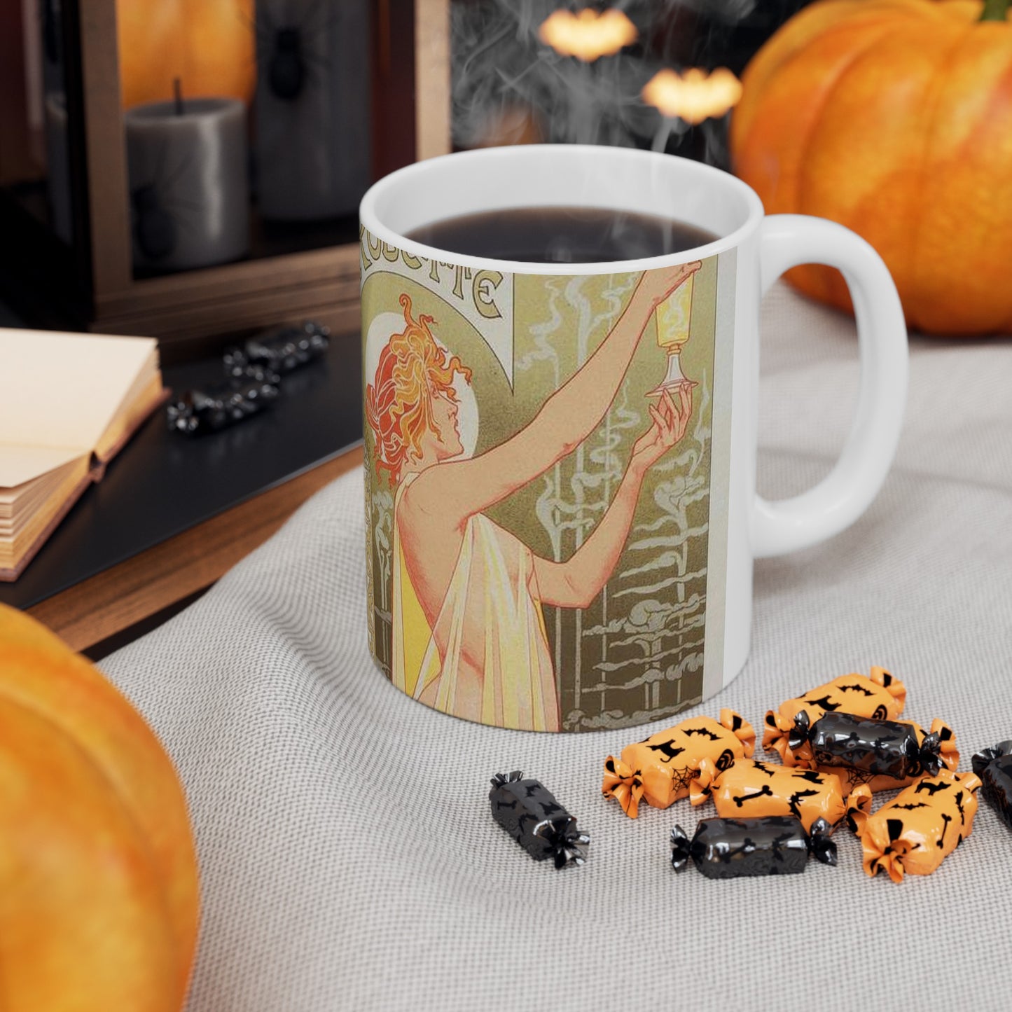 Affiche belge pour l' "Absinthe Robette". Beautiful Novelty Ceramic Coffee Mug 11oz