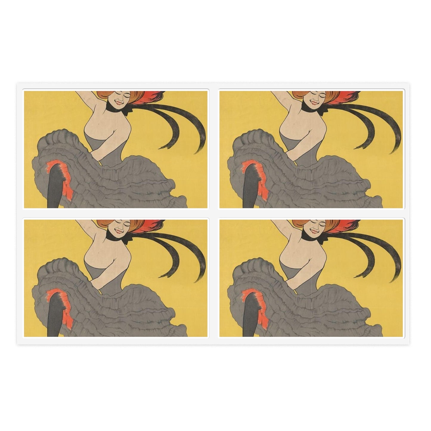 Le Frou Frou 20', journal humoristique / L Capiello. Laminated UV Protective Vinyl Stickers