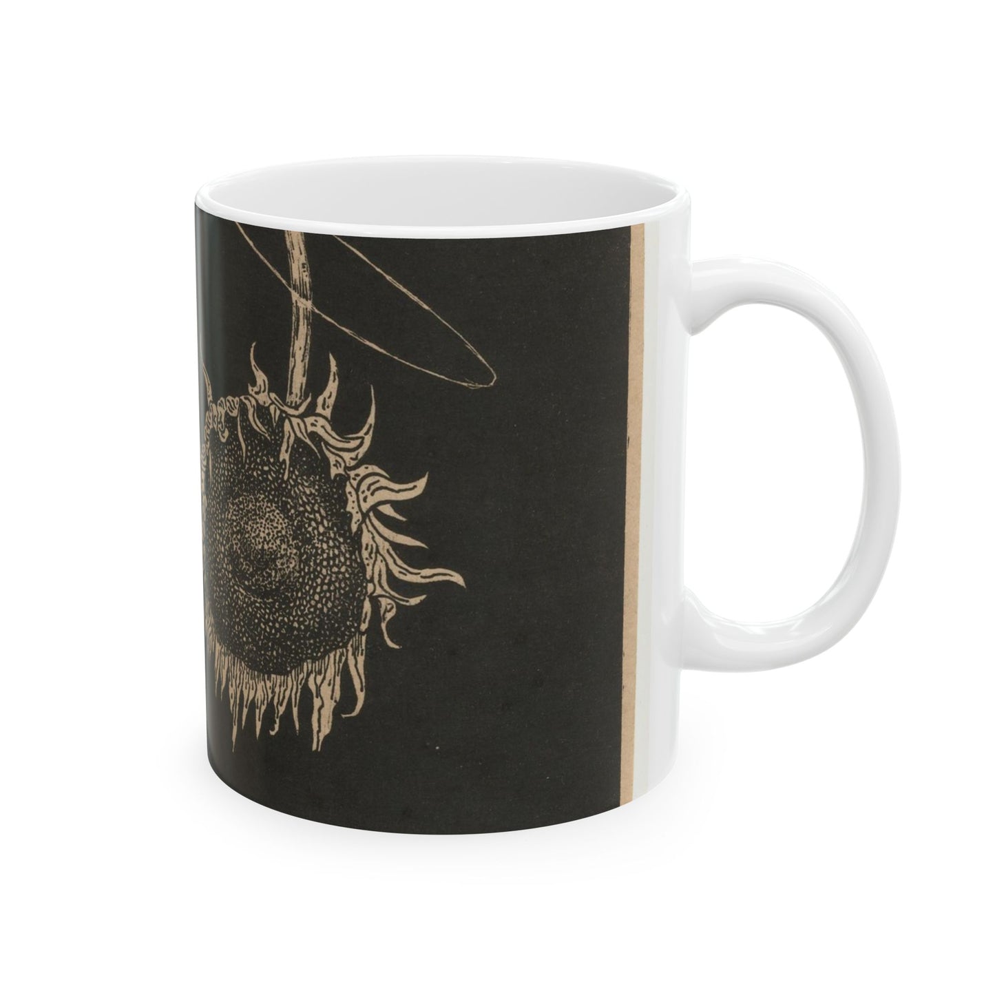 Catalogus omslag voor de van Gogh tentoonstelling 1893 Beautiful Novelty Ceramic Coffee Mug 11oz