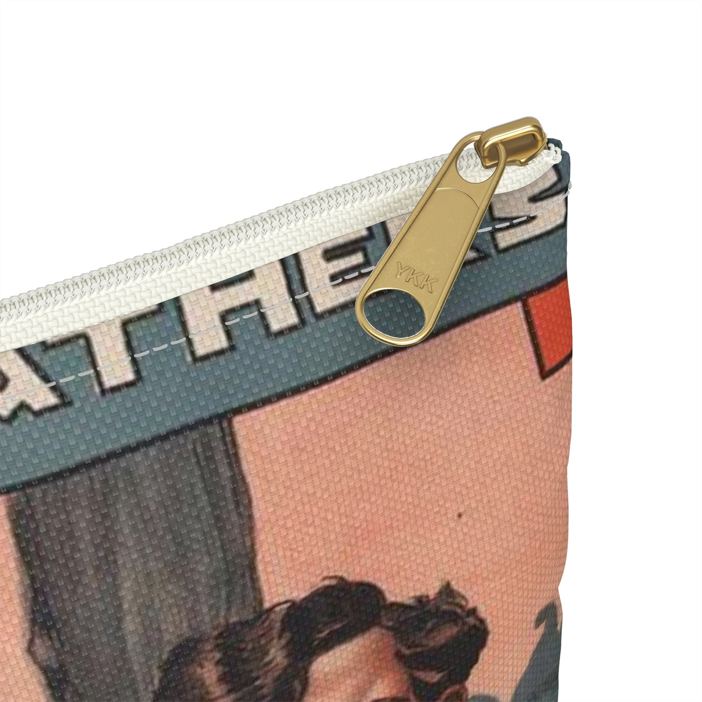 The way of the redman Blood of his fathers. Large Organizer Pouch with Black Zipper