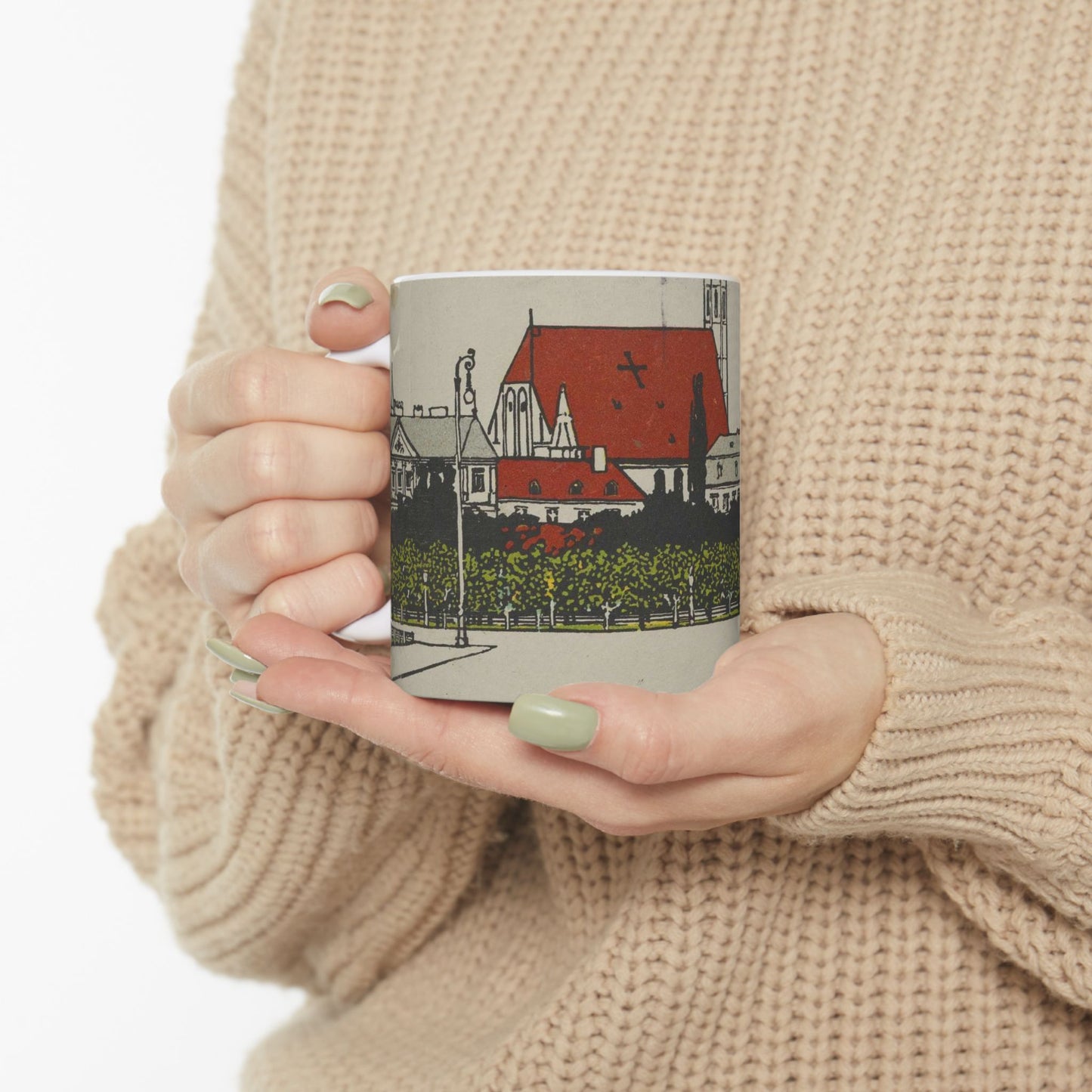 Vienna- Minorite Church (Wien- Die Minoriten Kirche) MET DP844339 Beautiful Novelty Ceramic Coffee Mug 11oz