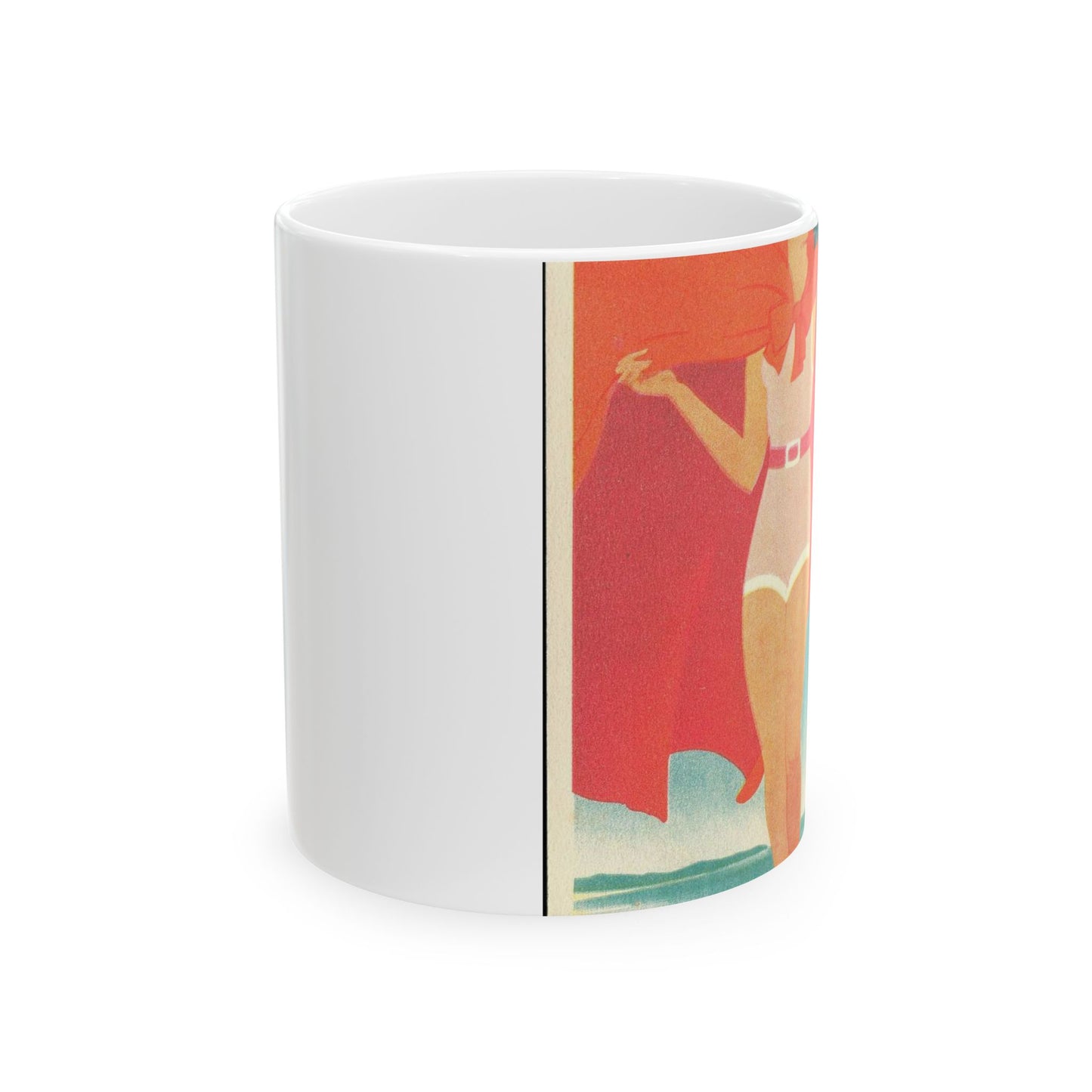 Jupp Wiertz - Zoppot, das Weltbad an der Ostsee Beautiful Novelty Ceramic Coffee Mug 11oz
