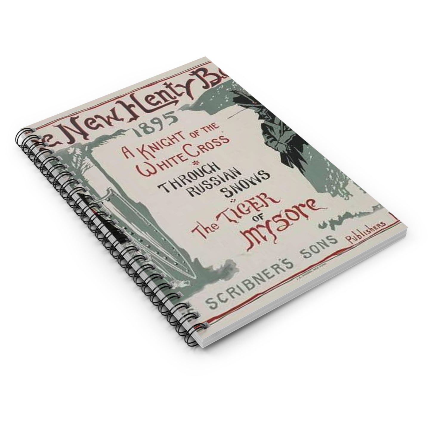 Three new Henty books., Art Nouveau Poster Spiral Bound Ruled Notebook with Printed Cover