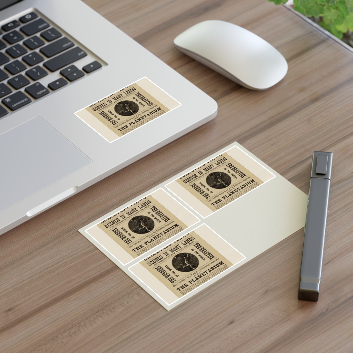 5th annual tour, B.A. Bamber's great dime show Laminated UV Protective Vinyl Stickers